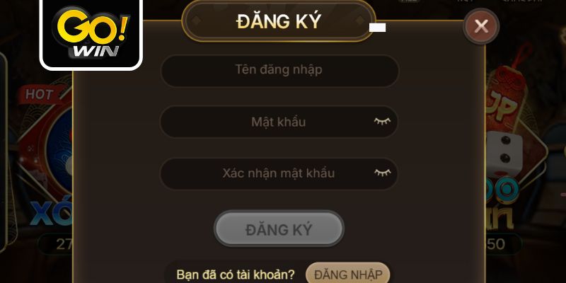 4 bước giúp bạn đăng ký, đăng nhập Gowin thành công