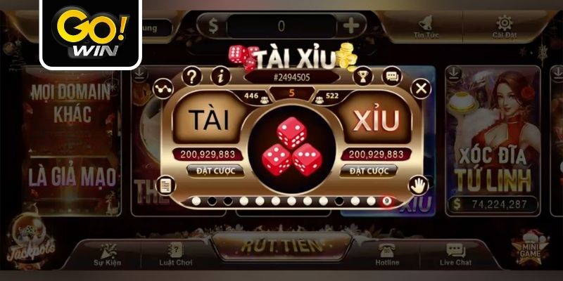 Tài Xỉu online cập nhật cửa cược hấp dẫn