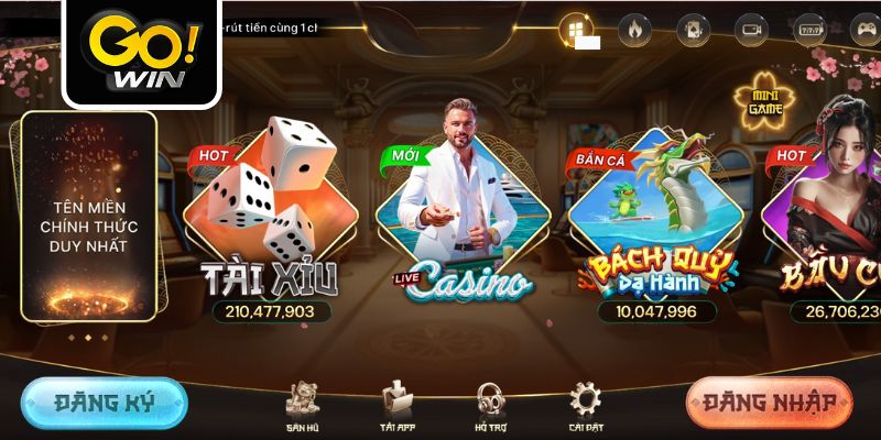 Một số ưu điểm nổi bật của cổng game Gowin